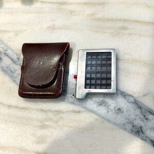 Leica M Exposure Light Meter Booster w Case metraphot vintage made in Germany